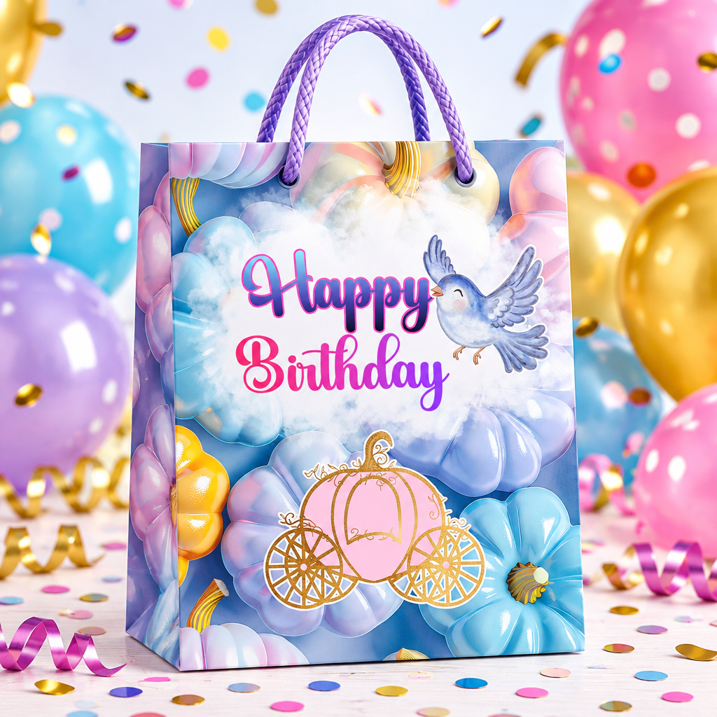 Whimsical Pumpkins Gift Bag