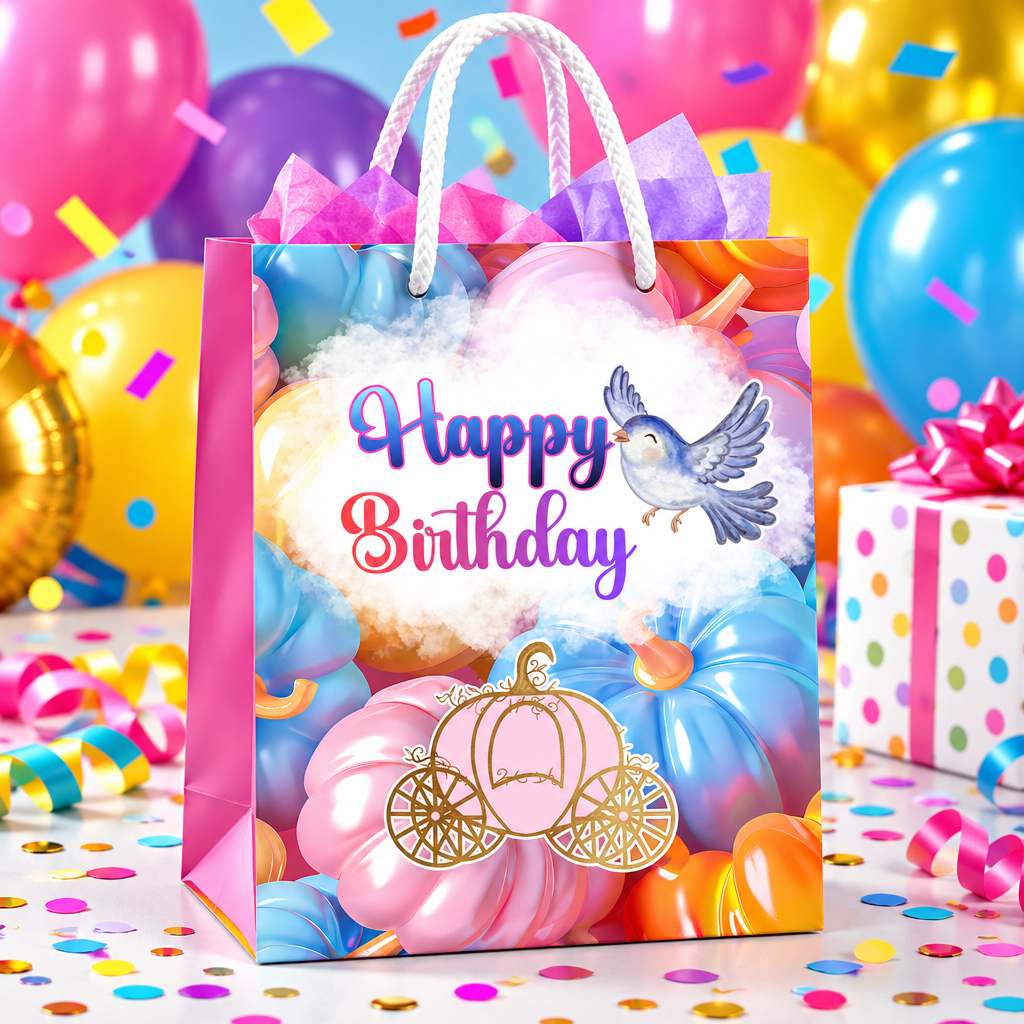 Whimsical Pumpkins Gift Bag