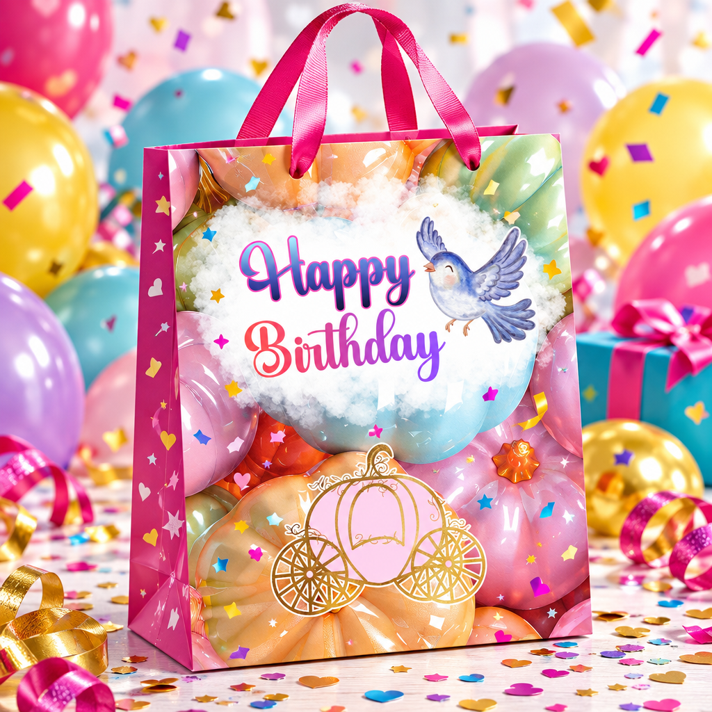 Whimsical Pumpkins Gift Bag
