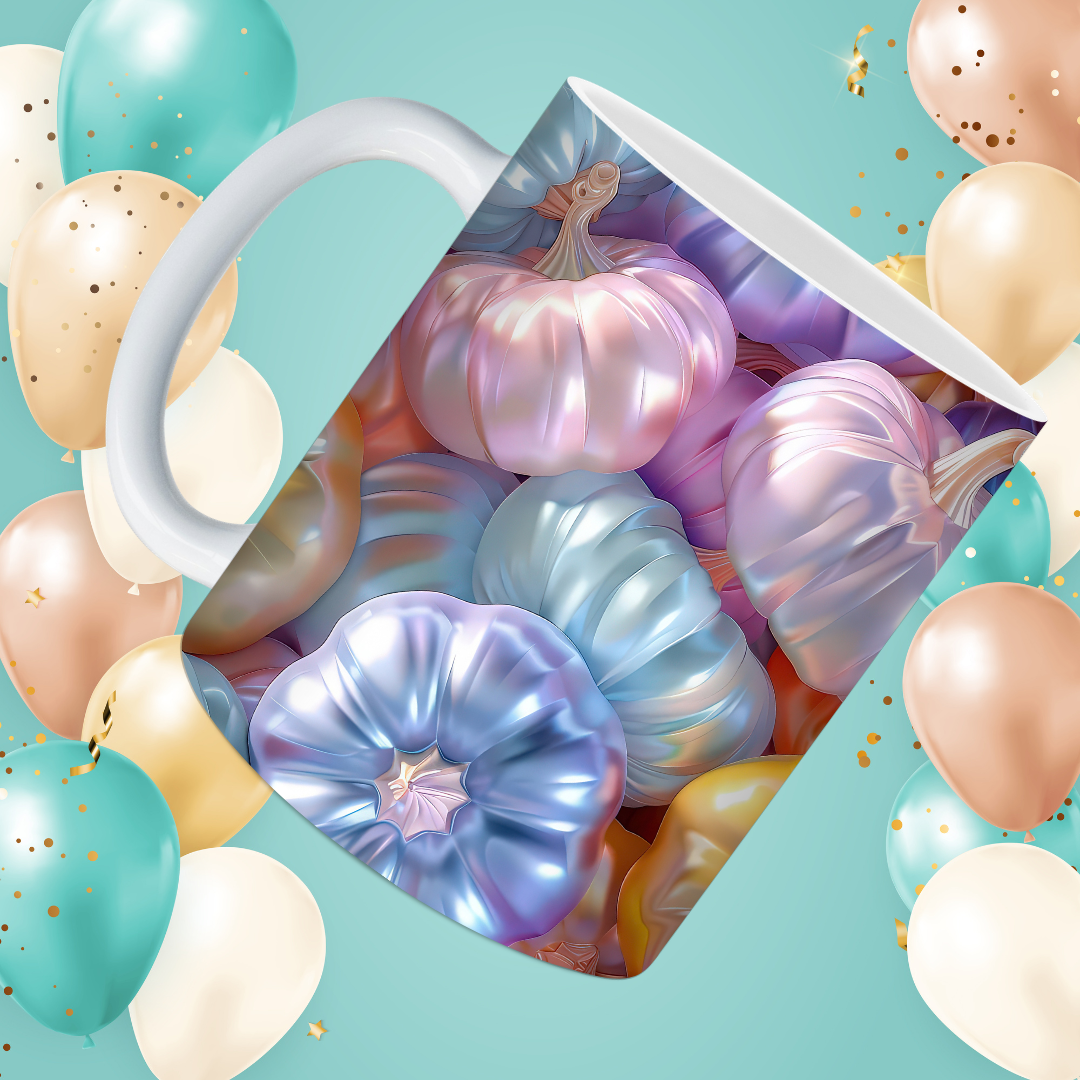 Whimsical Pumpkin Mugs
