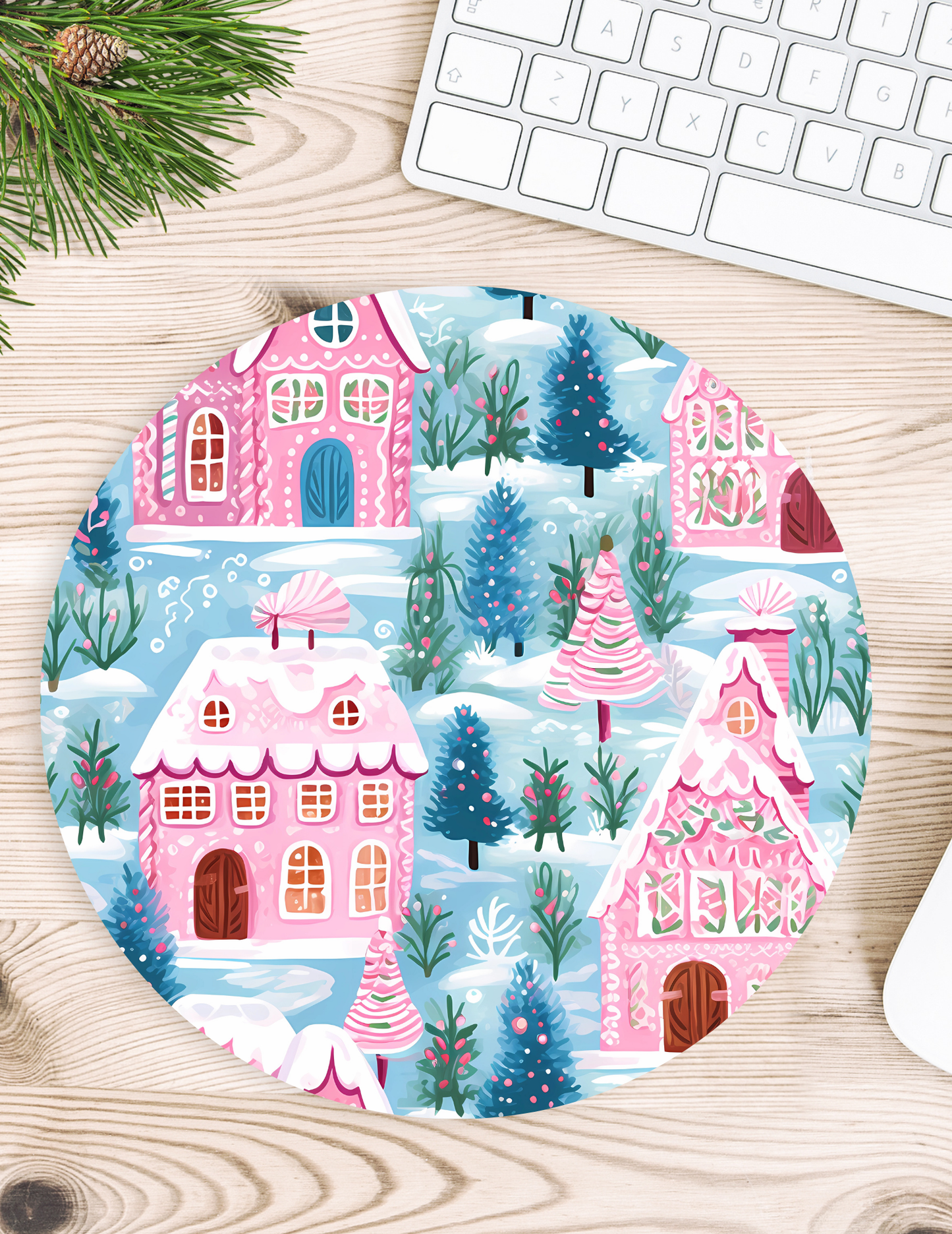 Whimsical Christmas Mousepads