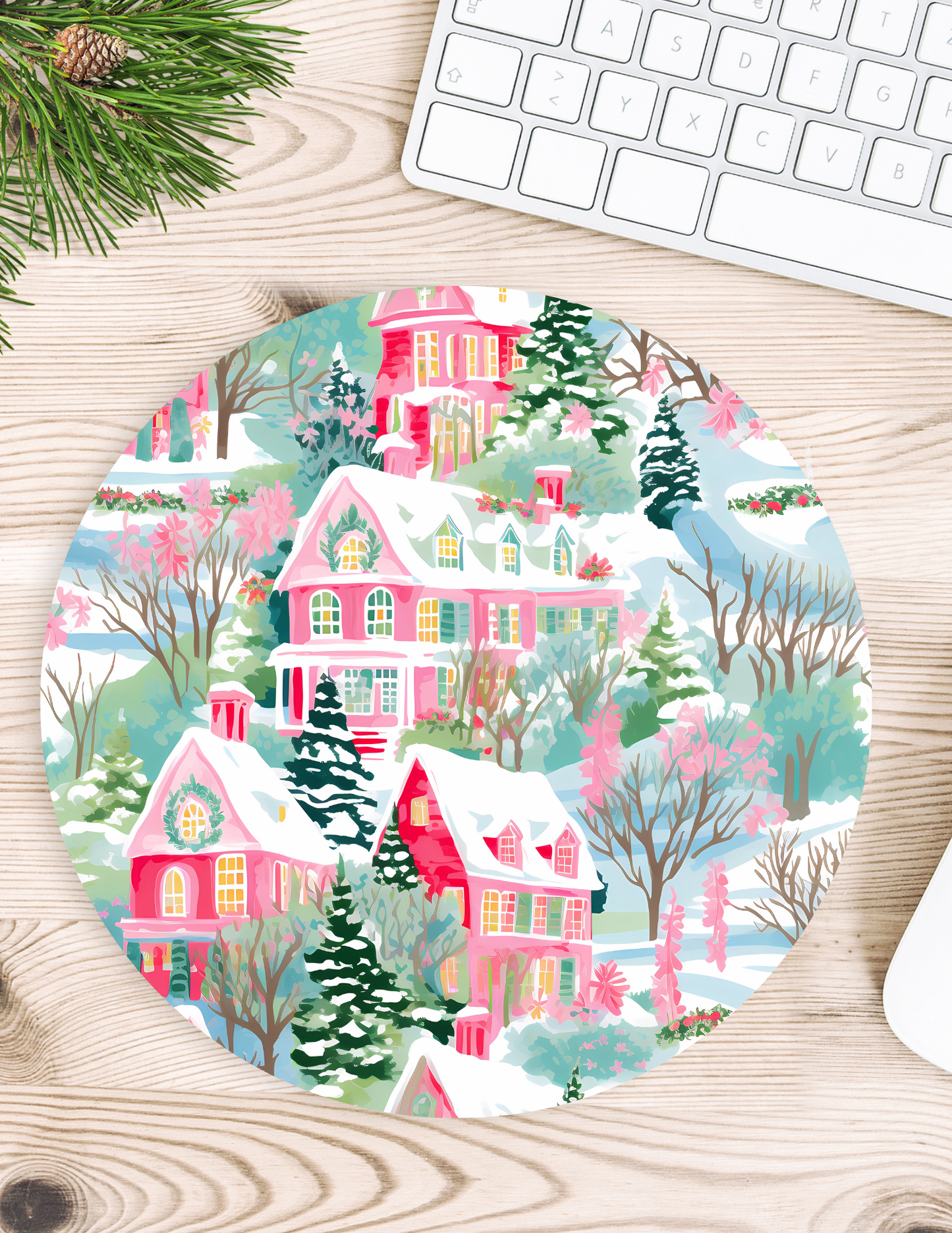 Whimsical Christmas Mousepads