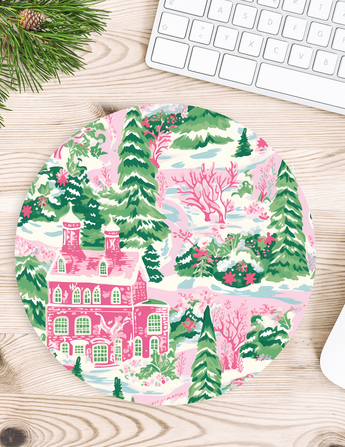 Whimsical Christmas Mousepads