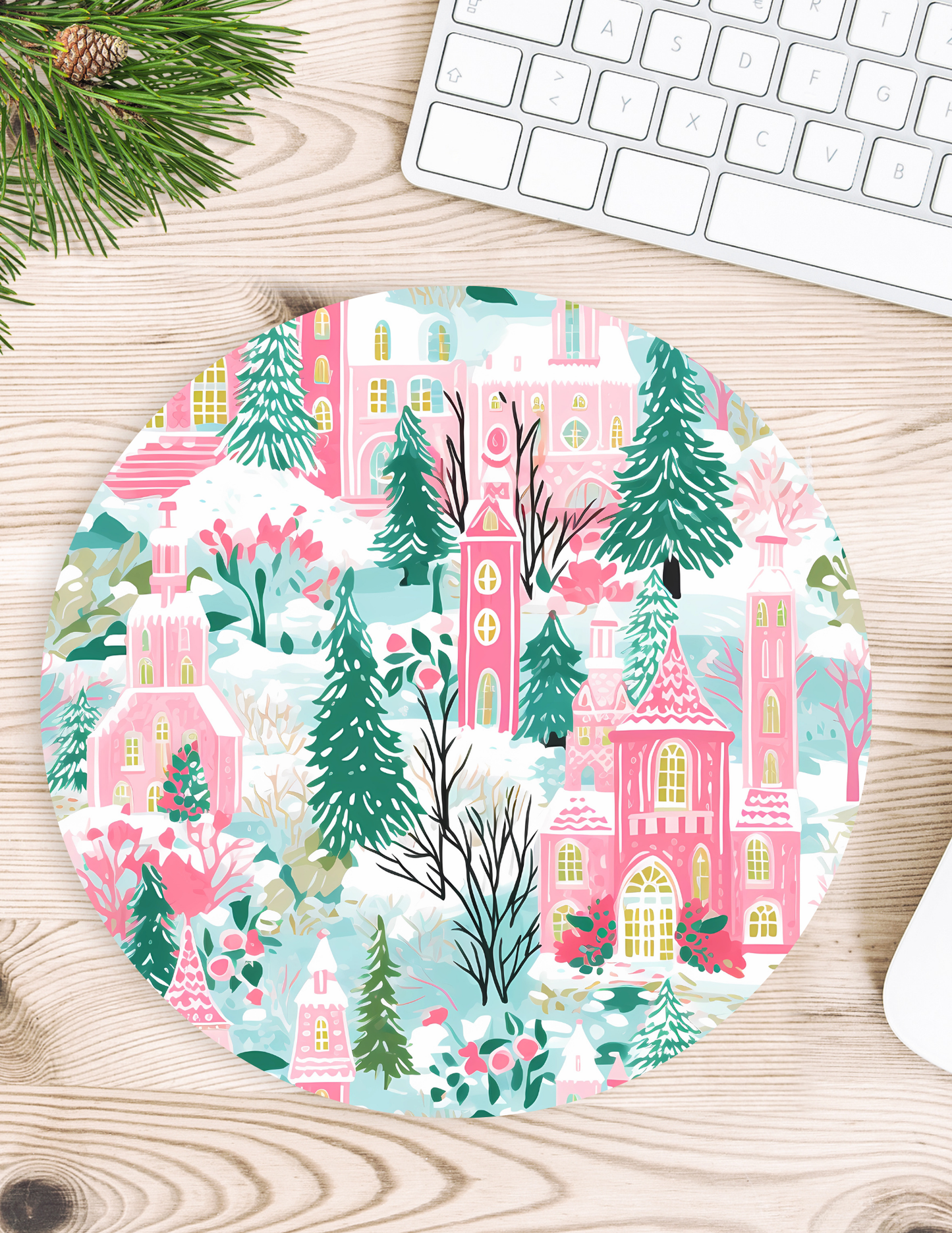 Whimsical Christmas Mousepads