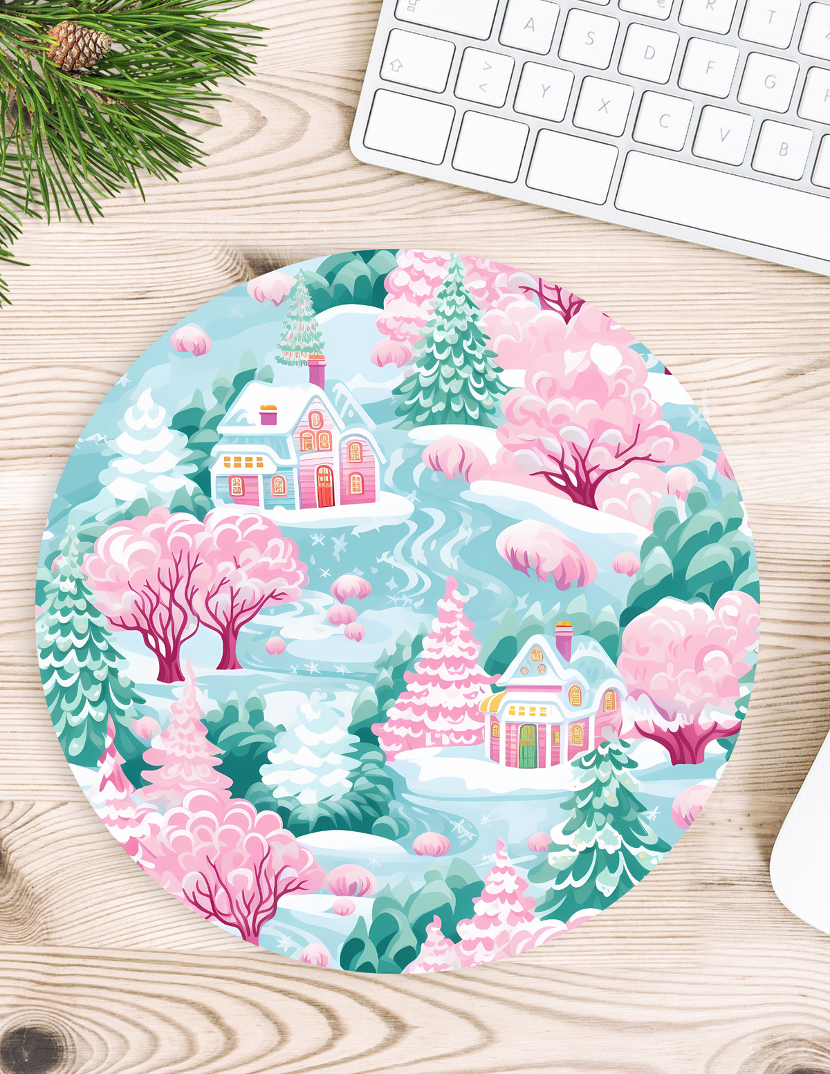 Whimsical Christmas Mousepads