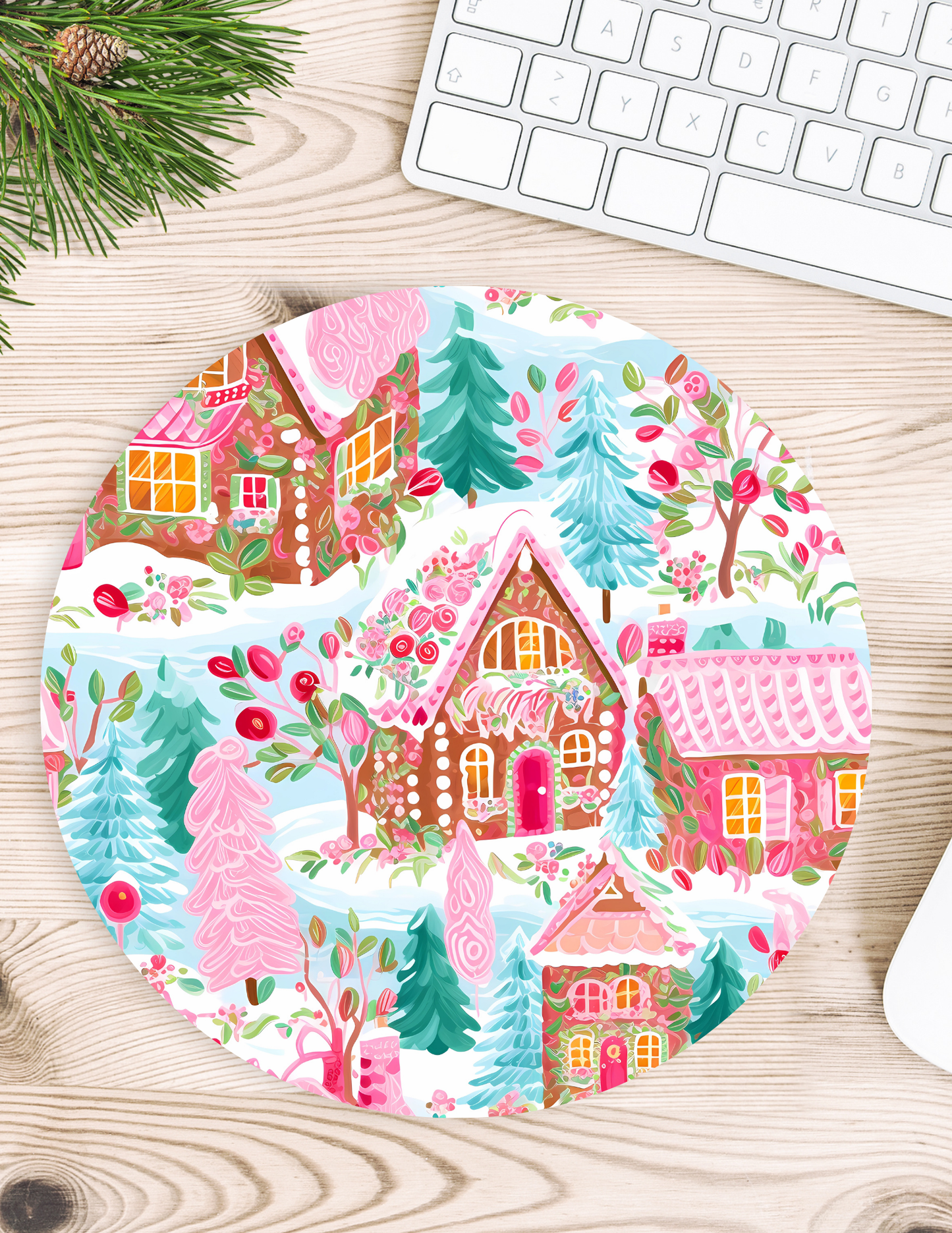 Whimsical Christmas Mousepads