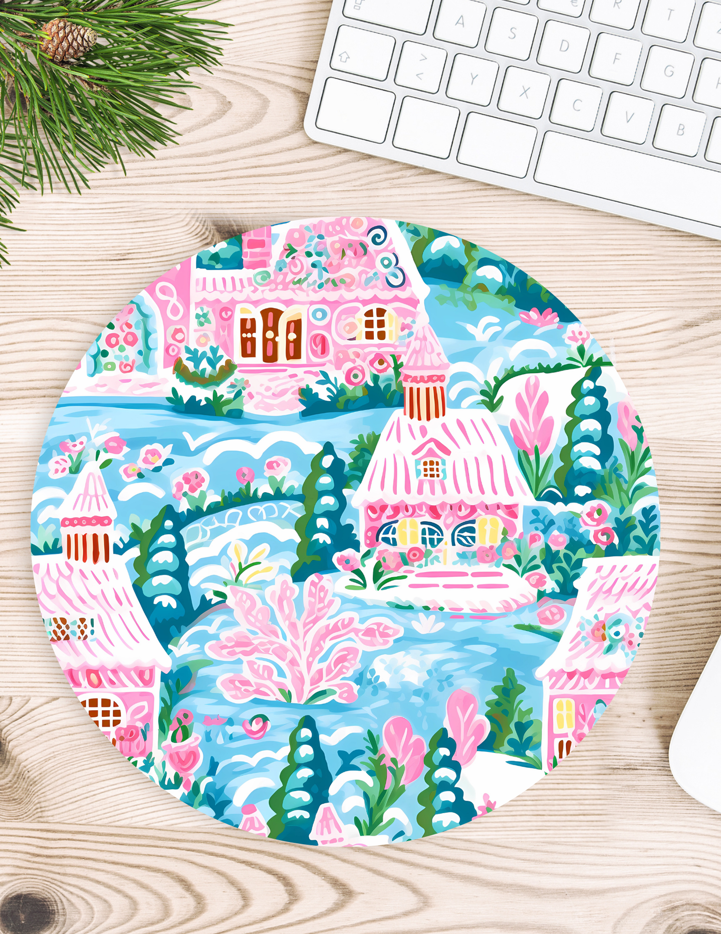 Whimsical Christmas Mousepads