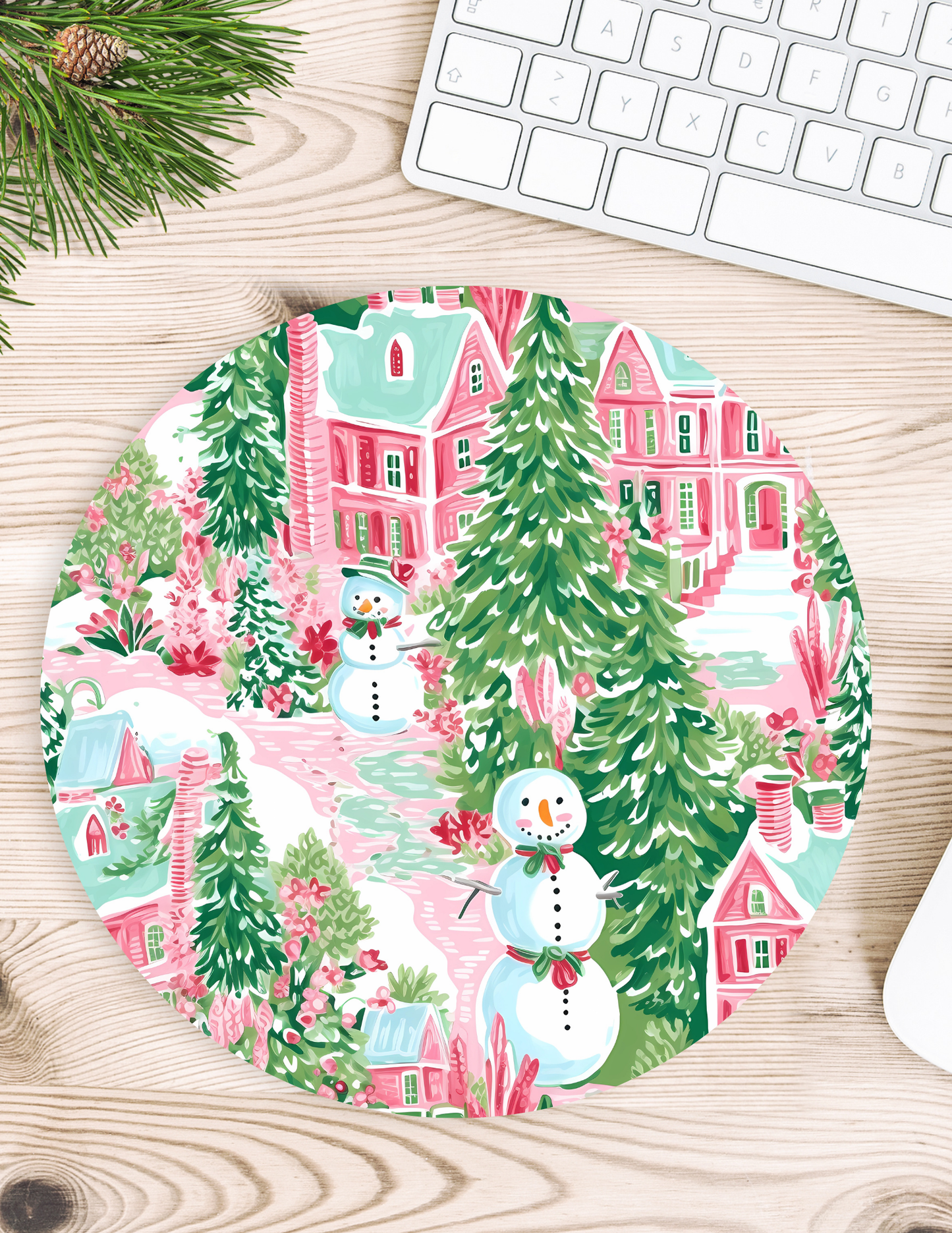 Whimsical Christmas Mousepads