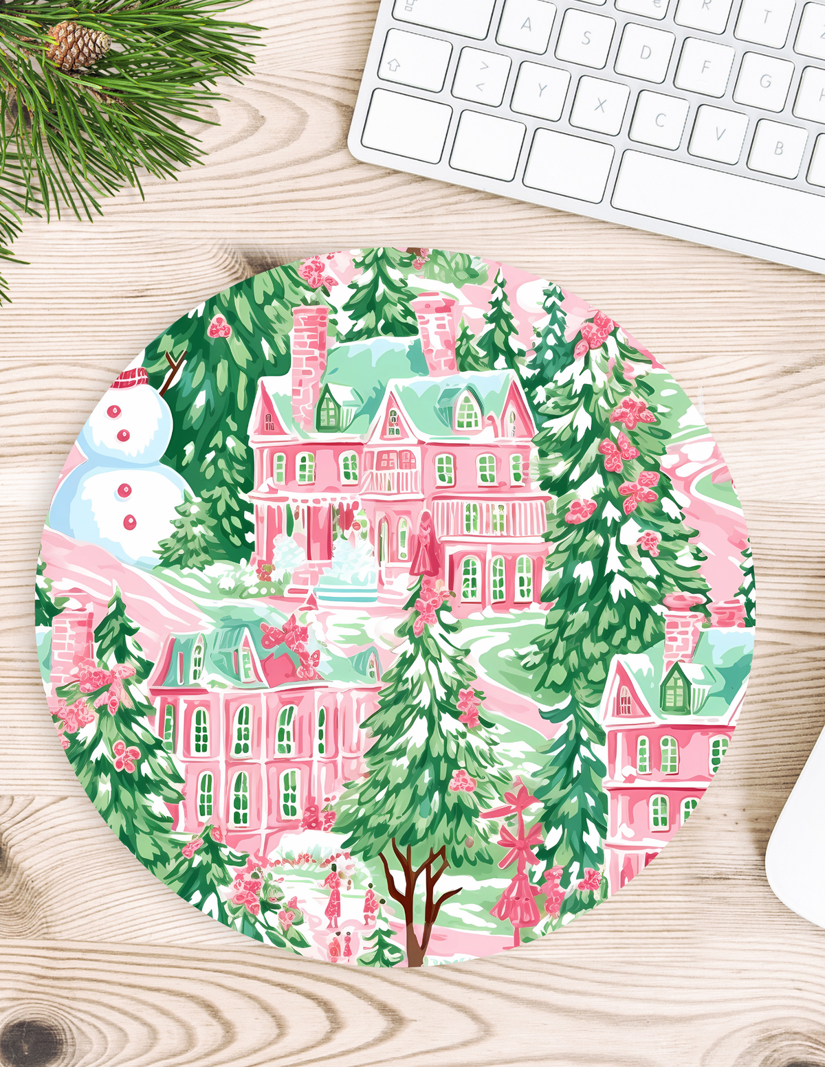 Whimsical Christmas Mousepads