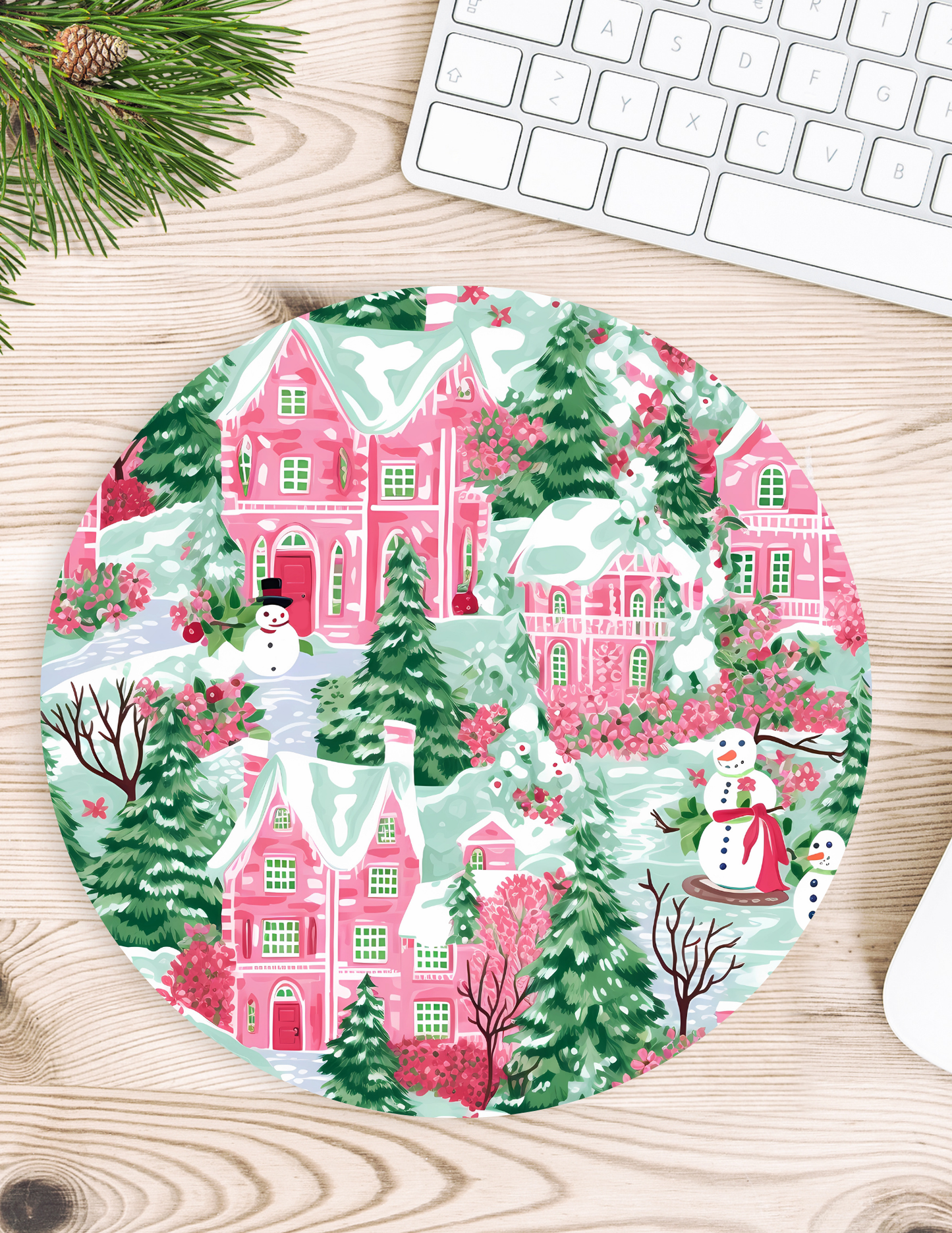 Whimsical Christmas Mousepads