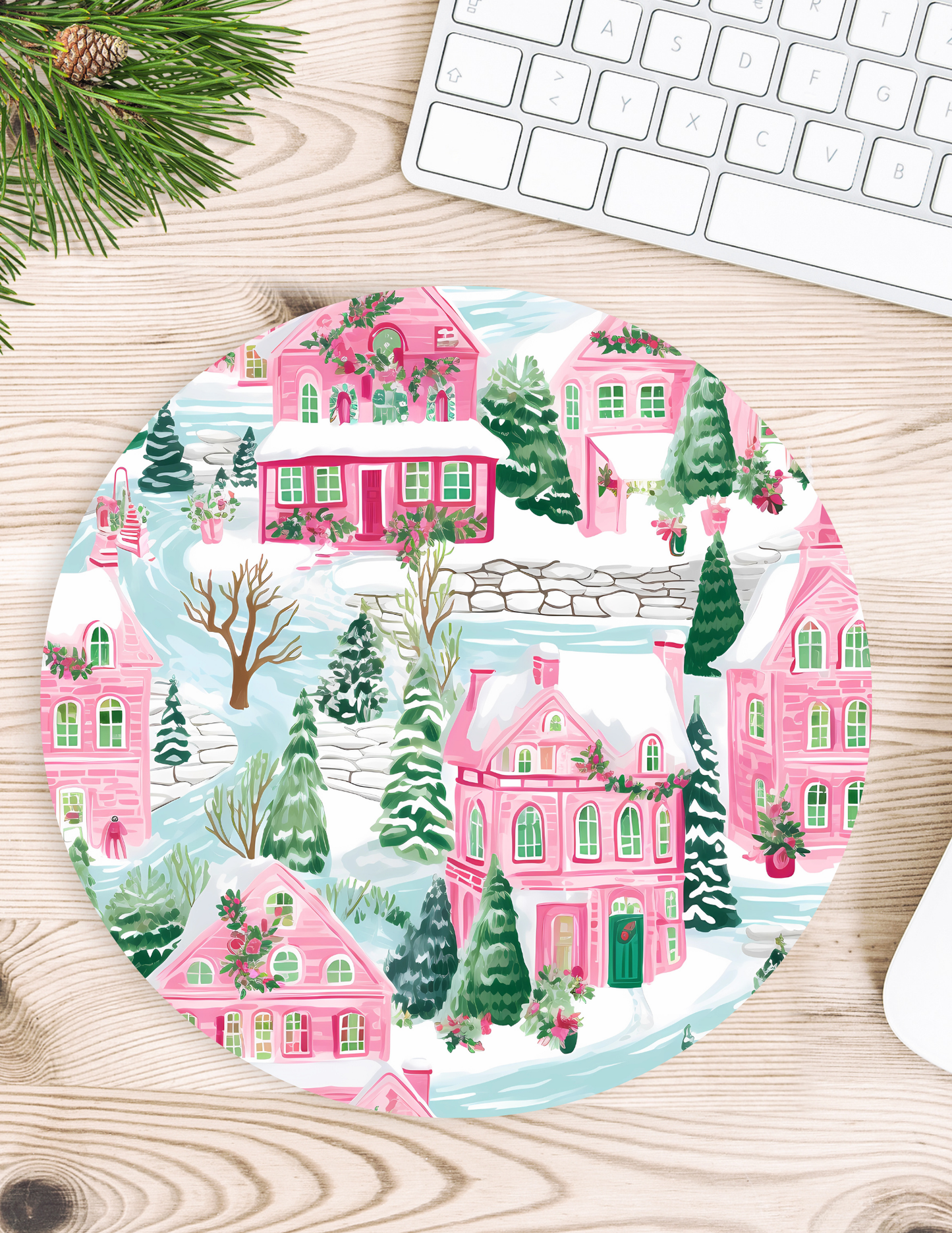 Whimsical Christmas Mousepads