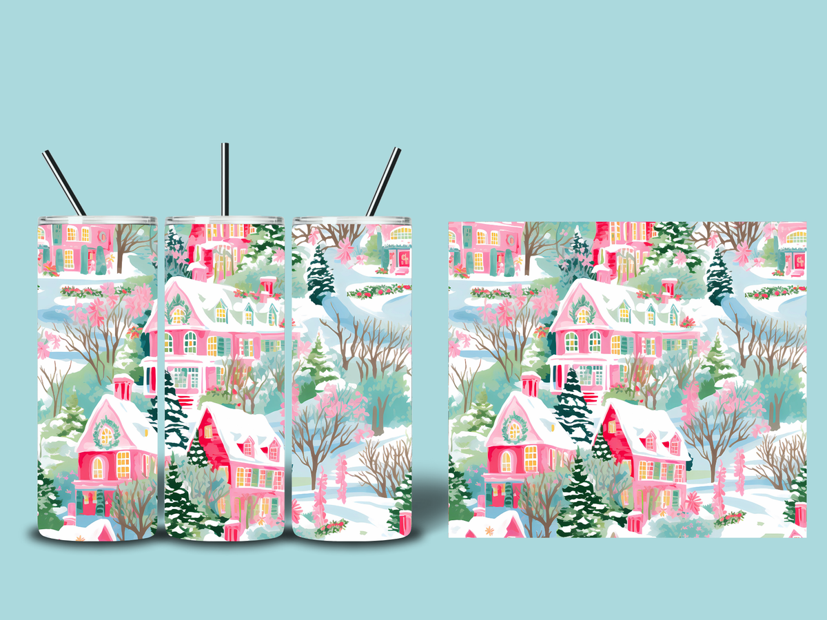 Whimsical Christmas Tumblers
