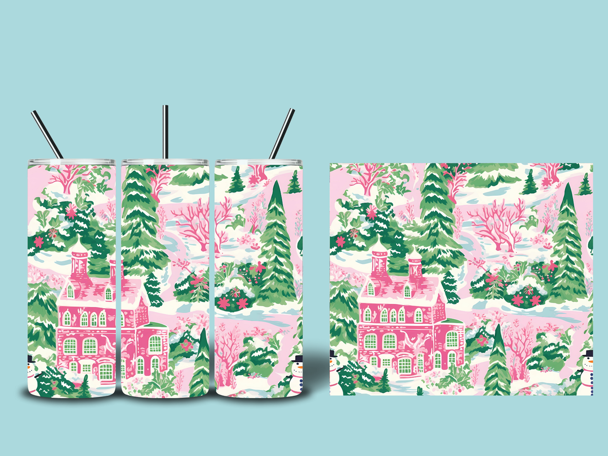 Whimsical Christmas Tumblers