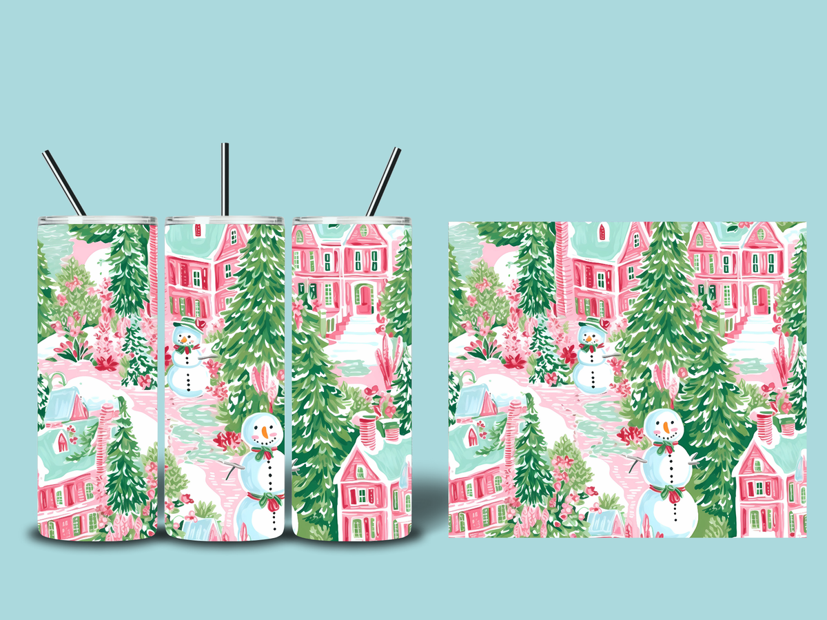 Whimsical Christmas Tumblers
