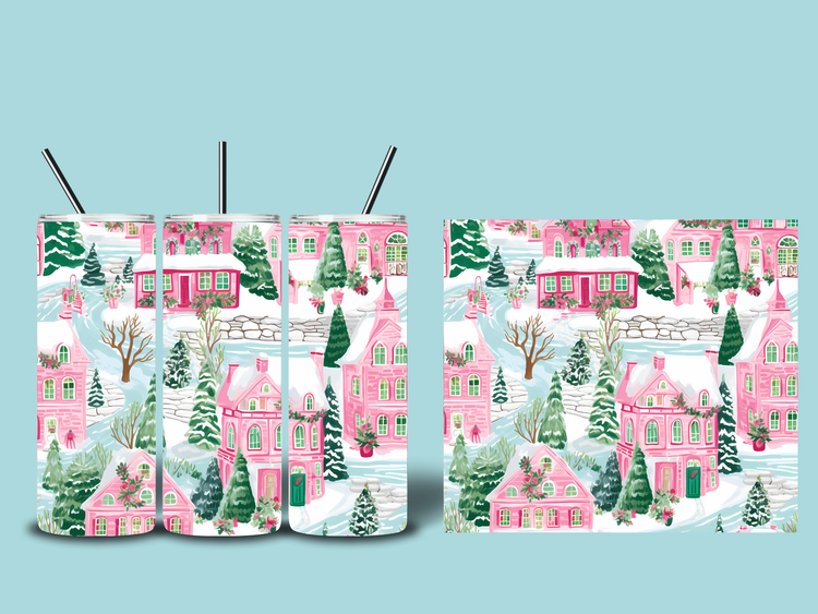 Whimsical Christmas Tumblers