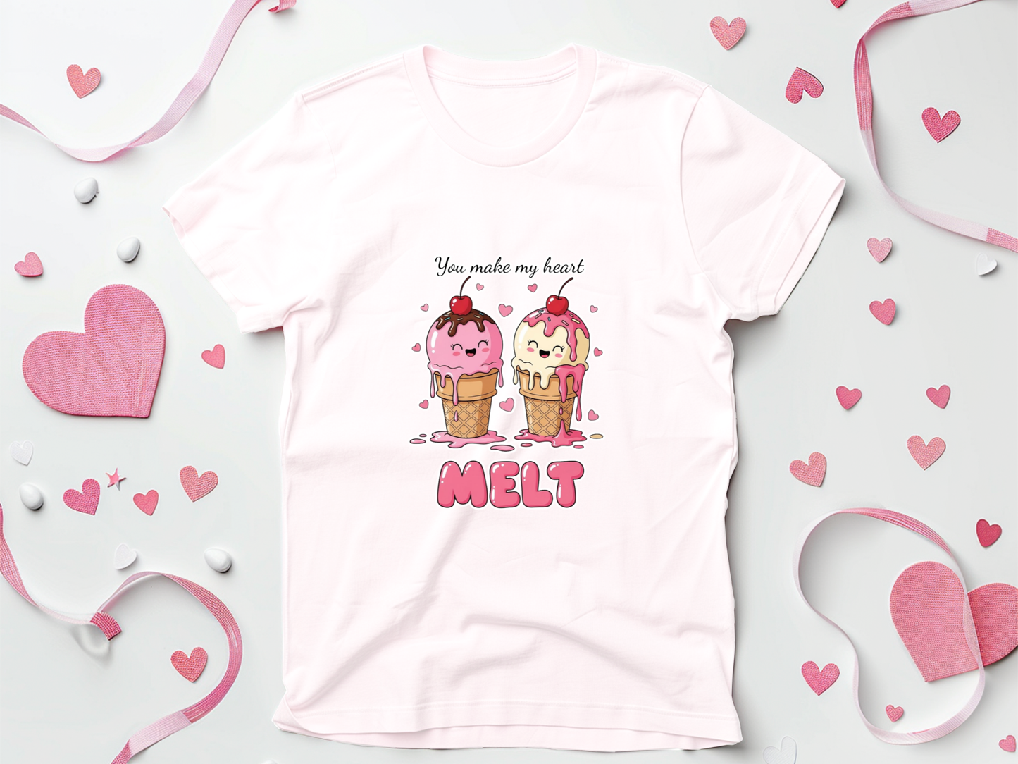 You Make My Heart Melt Valentine T-shirts
