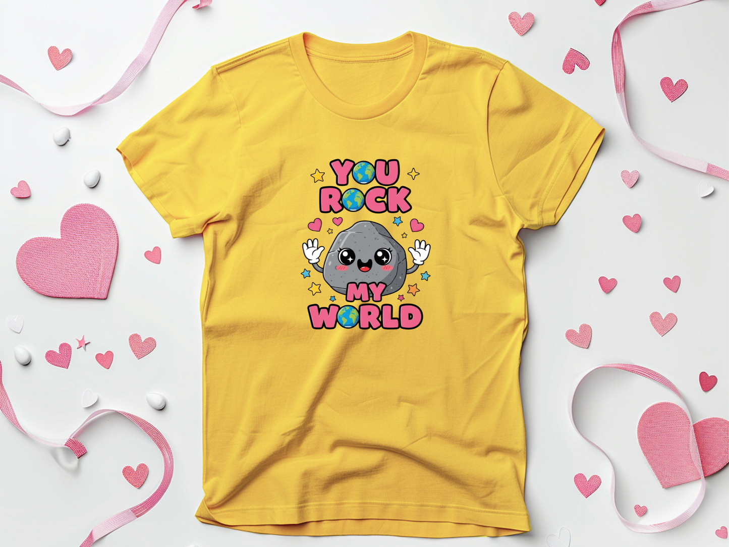 You Rock My World Valentine T-Shirts