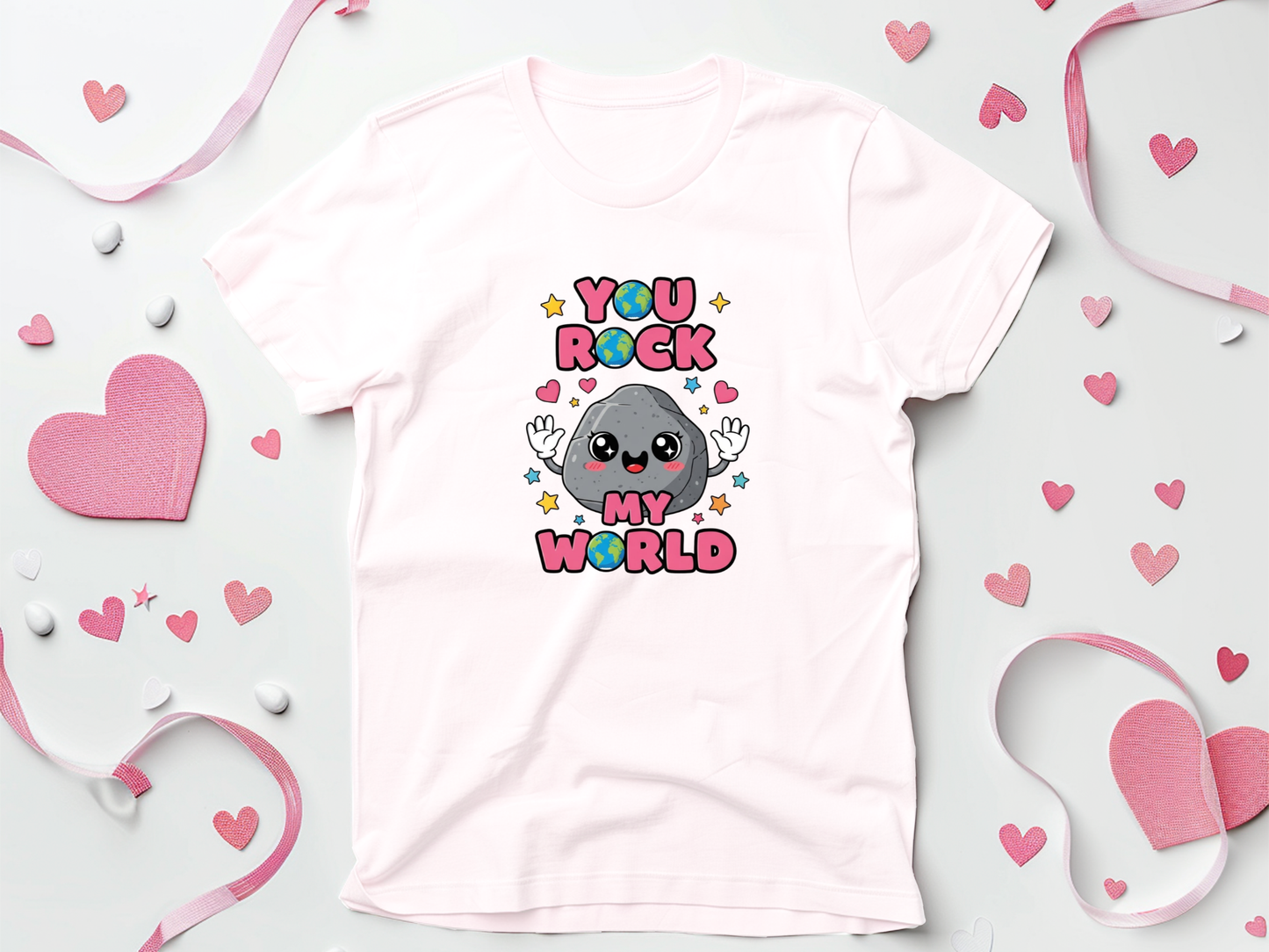 You Rock My World Valentine T-Shirts