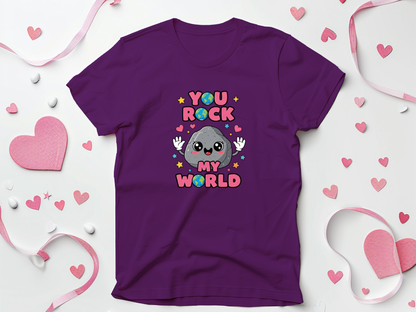 You Rock My World Valentine T-Shirts