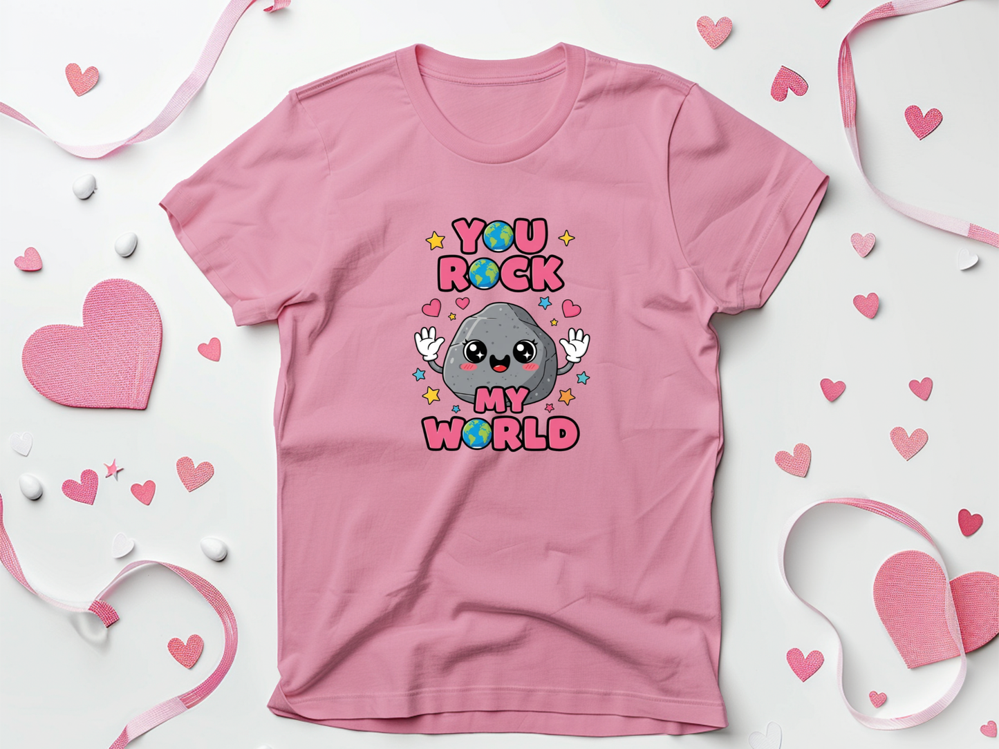 You Rock My World Valentine T-Shirts