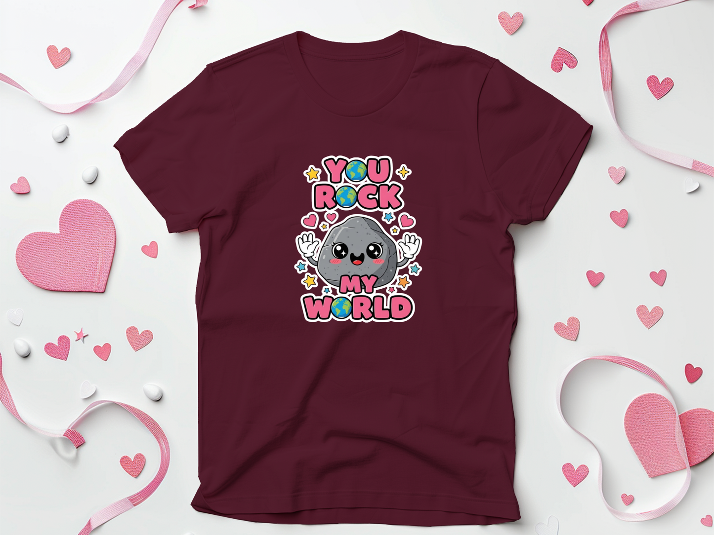 You Rock My World Valentine T-Shirts