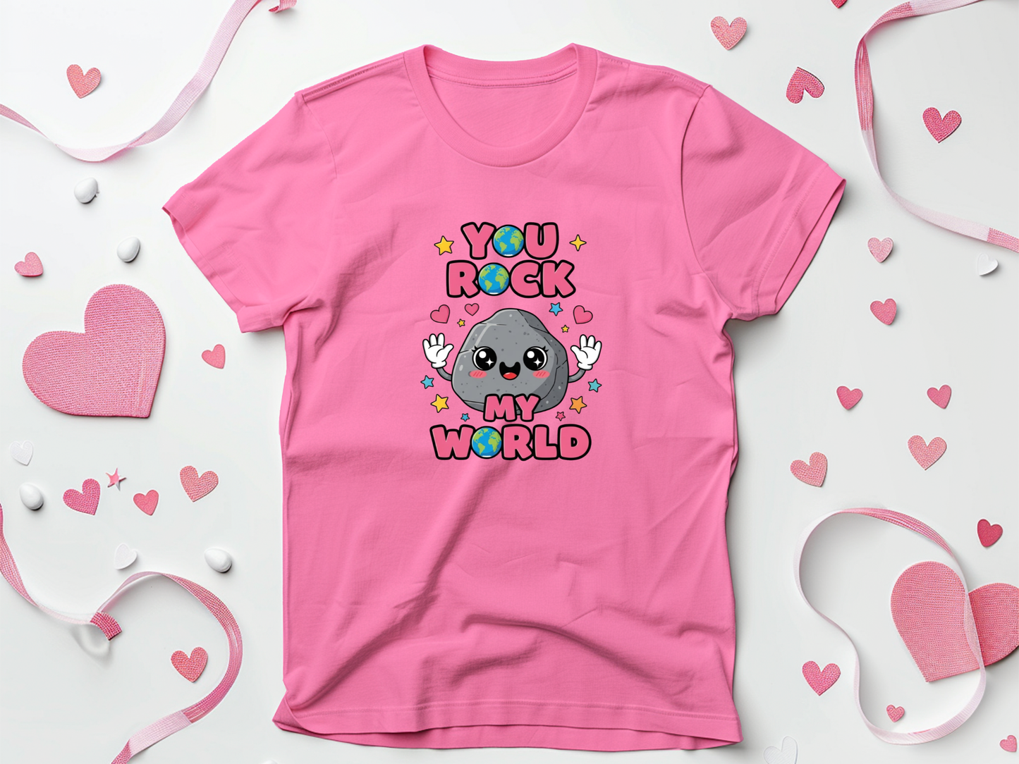 You Rock My World Valentine T-Shirts
