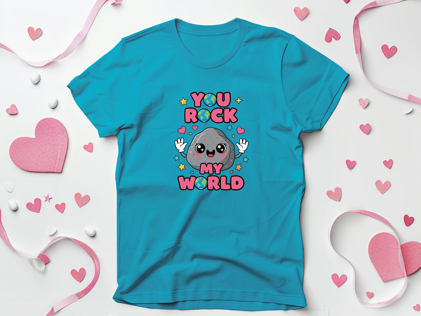 You Rock My World Valentine T-Shirts