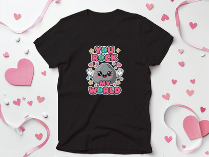 You Rock My World Valentine T-Shirts