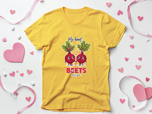 My Heart Beets For You Valentine T-shirts